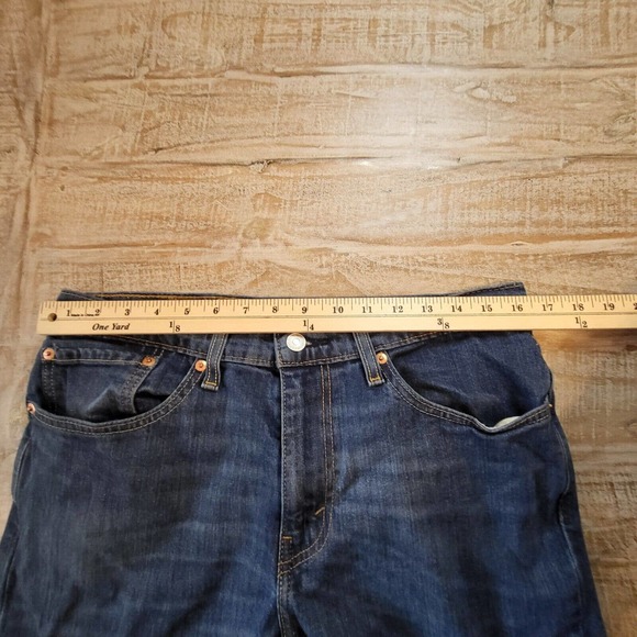 Levis 511 Mens Size 34x30 Zip Fly Denim Jeans Medium Wash - Picture 7 of 11